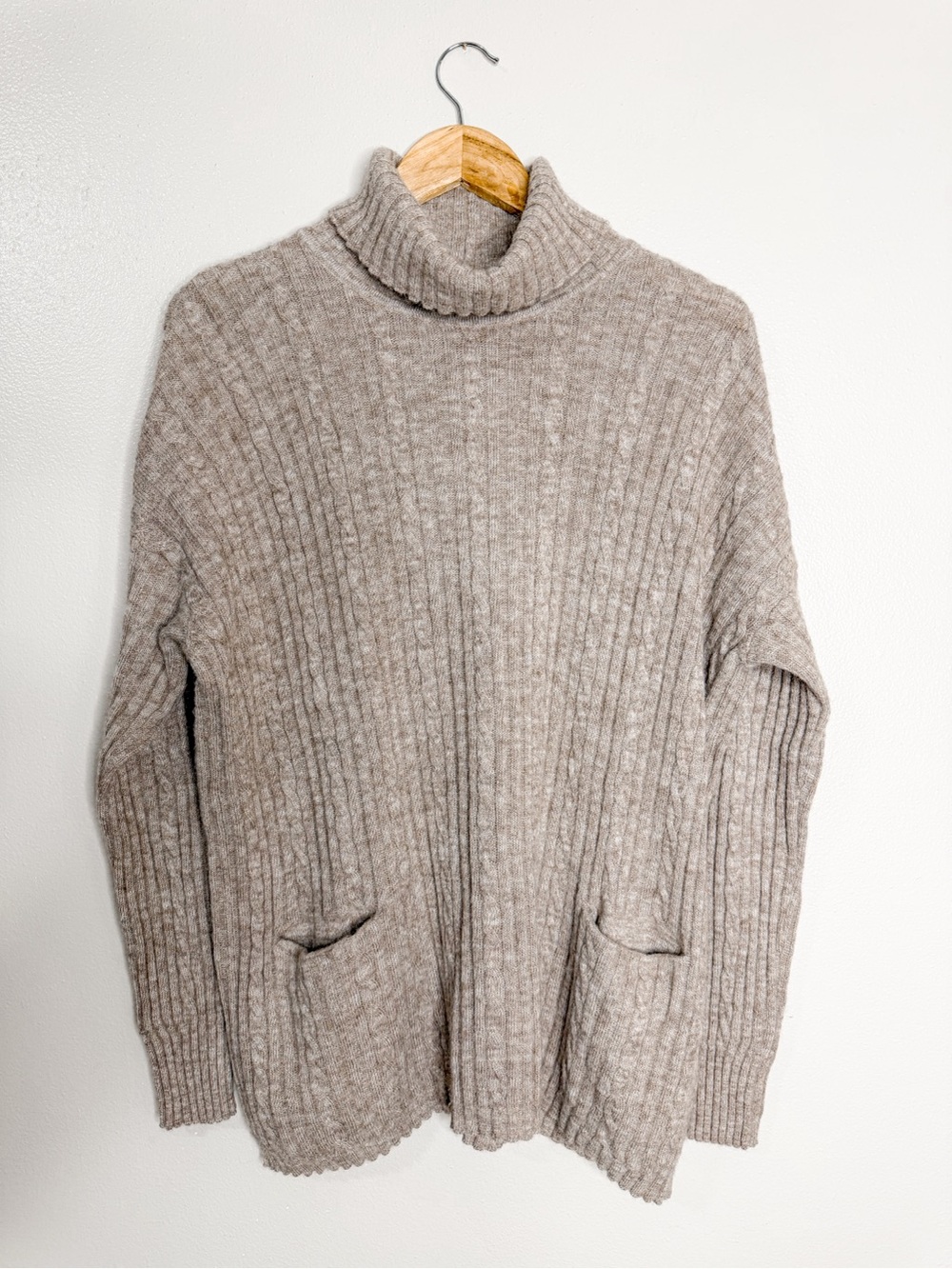 Peruvian‎ Connection | Alpaca, Cotton, Wool Blend Turtleneck Sweater